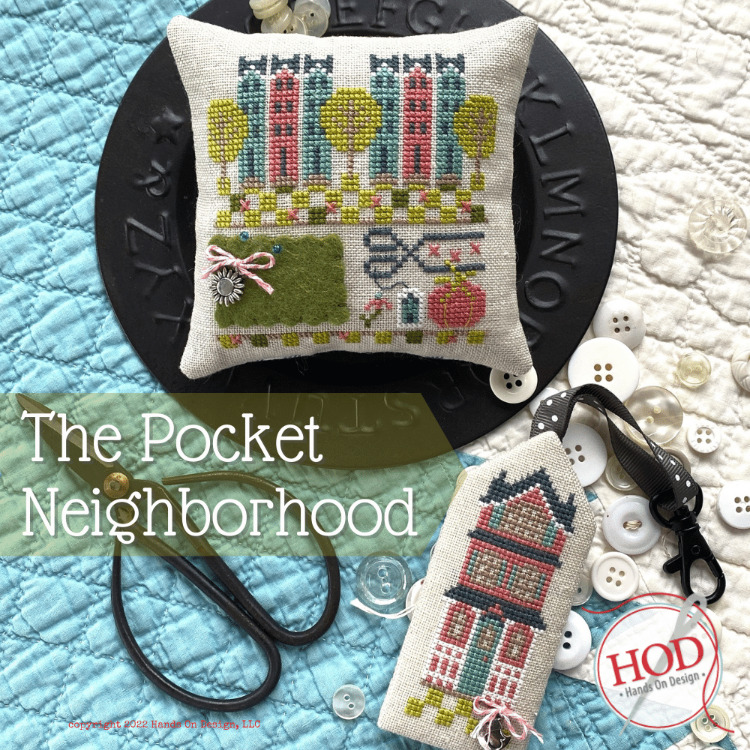 The Pocket Neighborhood - Cross Stitch Pattern