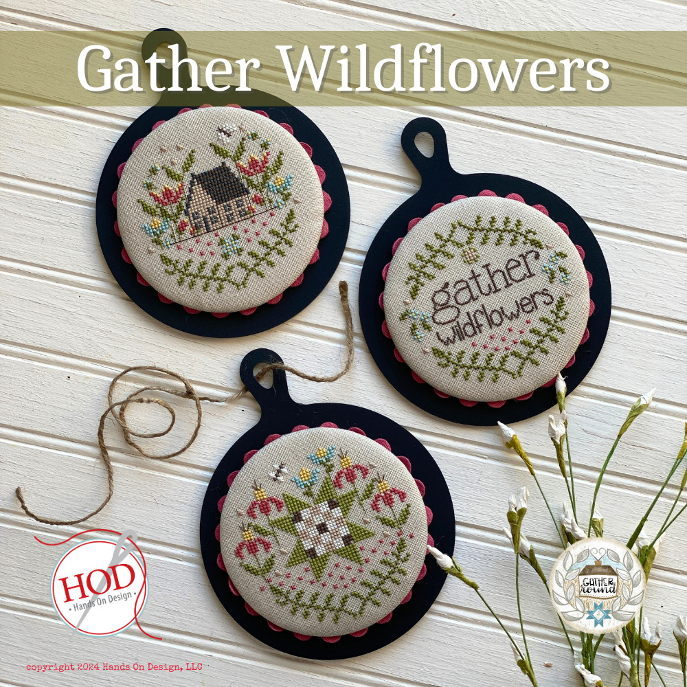 Gather Wildflowers - Cross Stitch Pattern