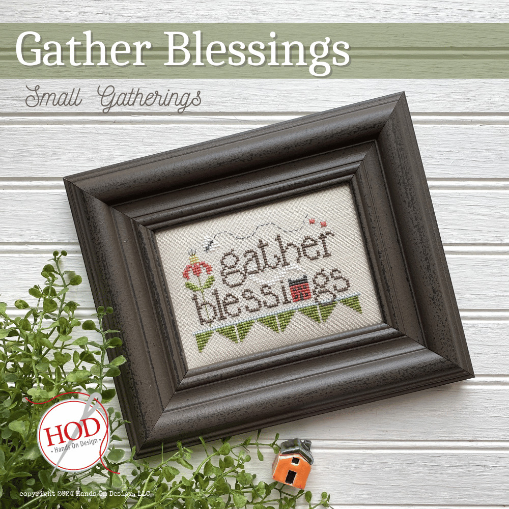 Gather Blessings - Cross Stitch Pattern
