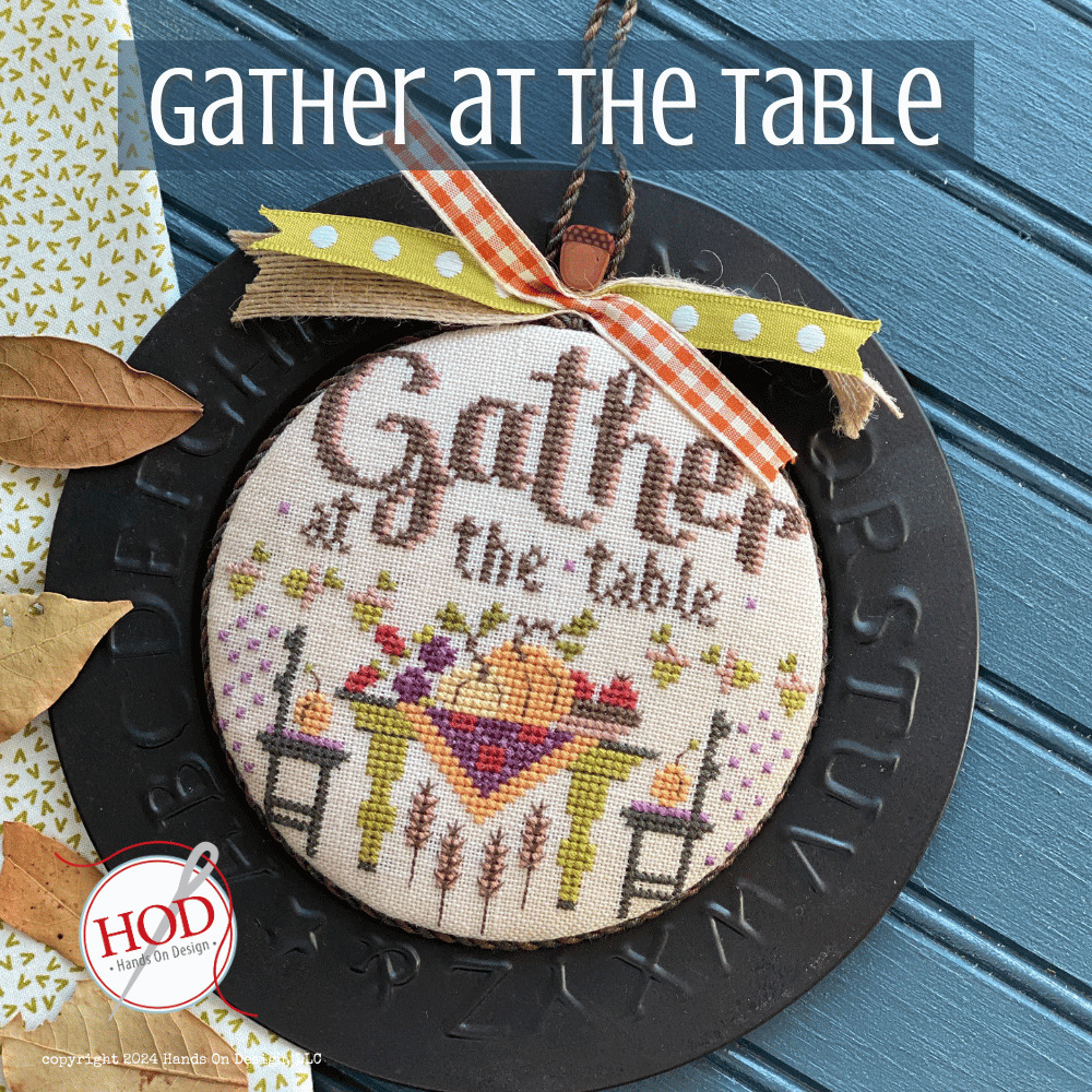Gather at the Table - Cross Stitch Pattern