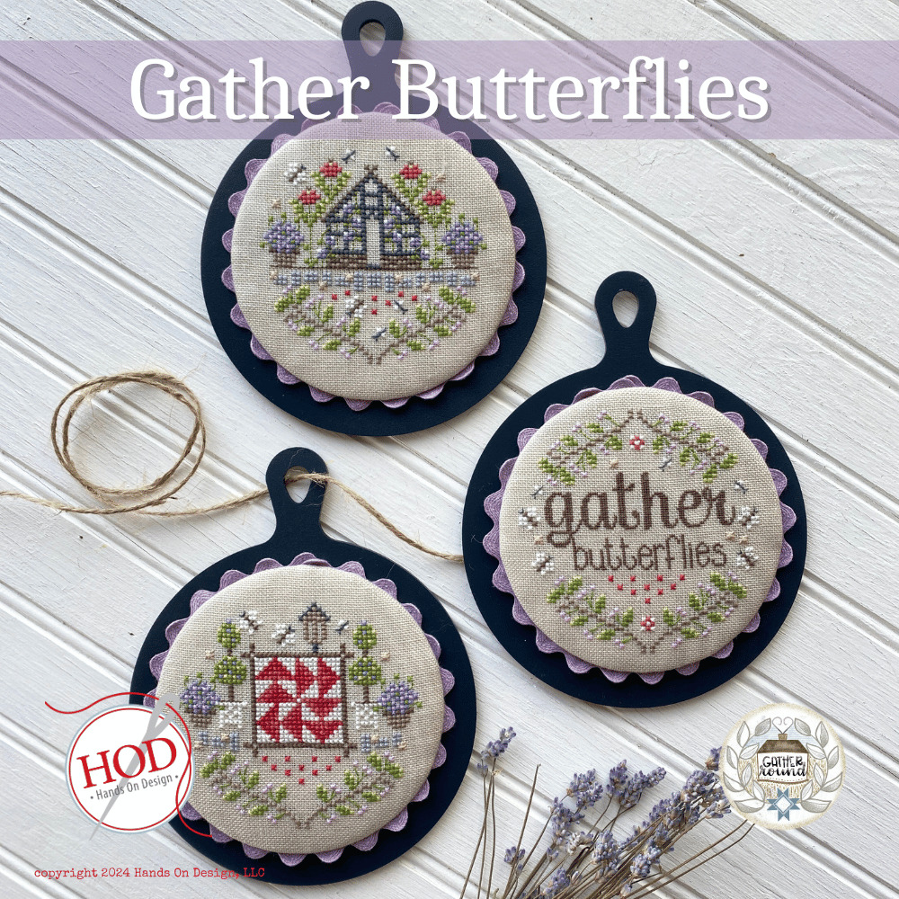 Gather Butterflies - Cross Stitch Pattern
