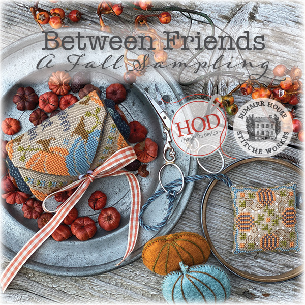 Between Friends - A Fall Sampling - Cross Stitch Book