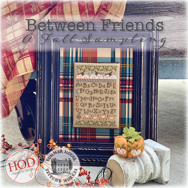 Between Friends - A Fall Sampling - Cross Stitch Book