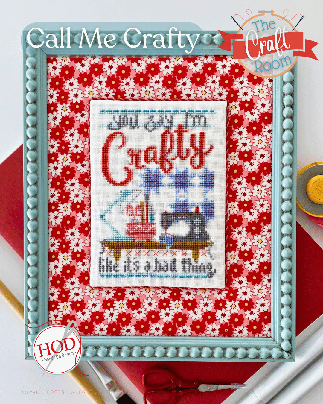 Call Me Crafty - Cross Stitch Pattern