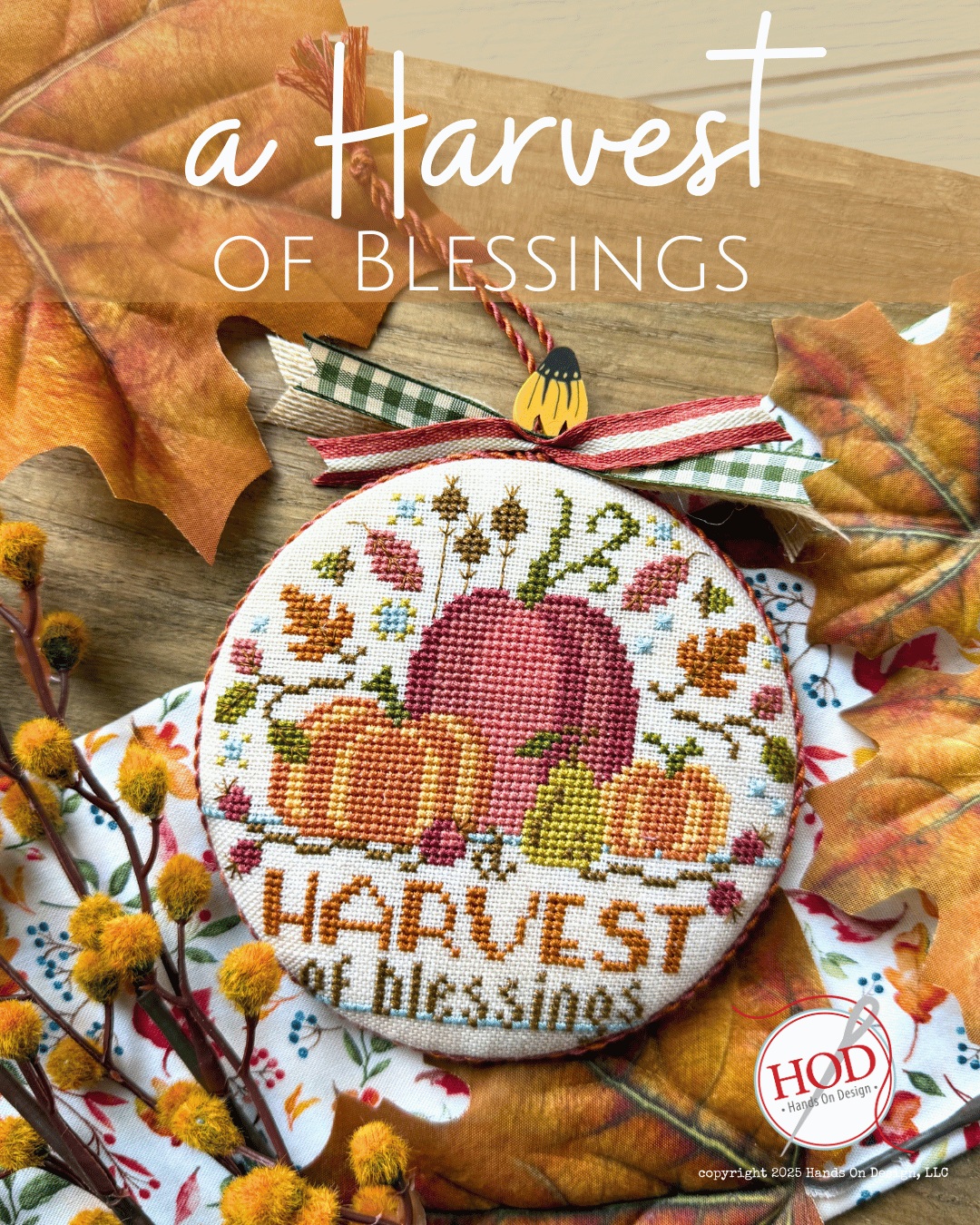 A Harvest of Blessings - Cross Stitch Pattern