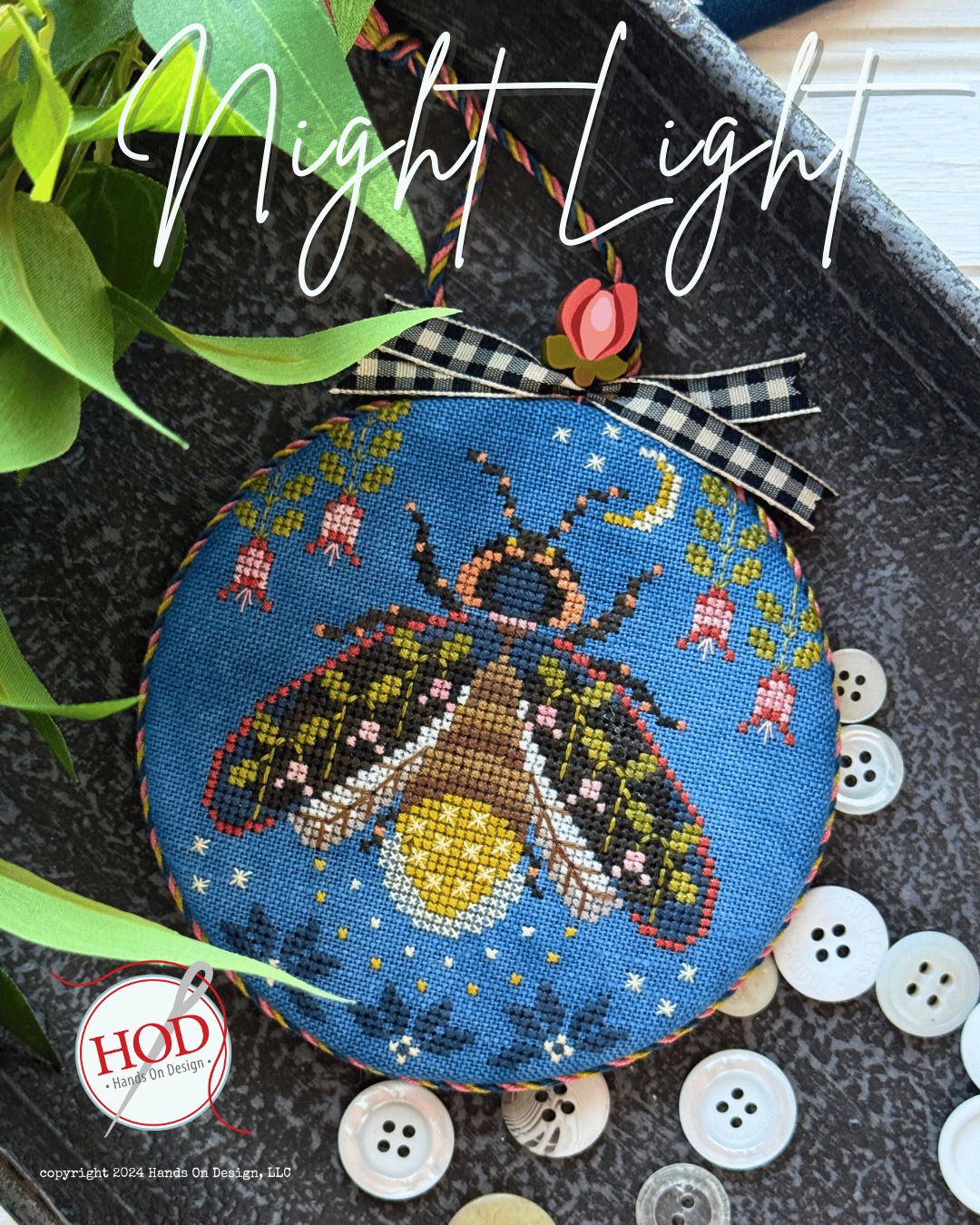 Night Light - Cross Stitch Pattern