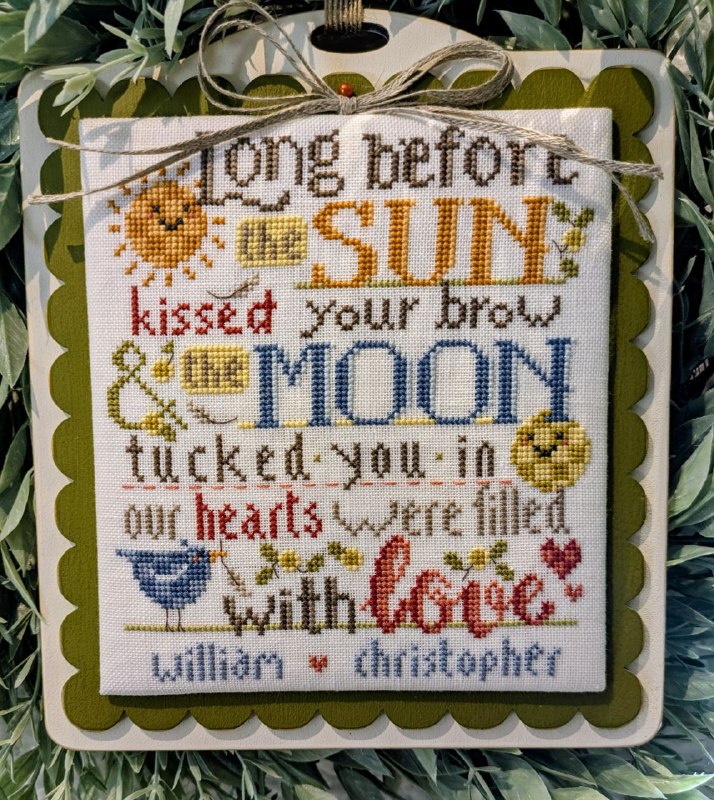 I'm New Here - Birth Record - Cross Stitch Pattern