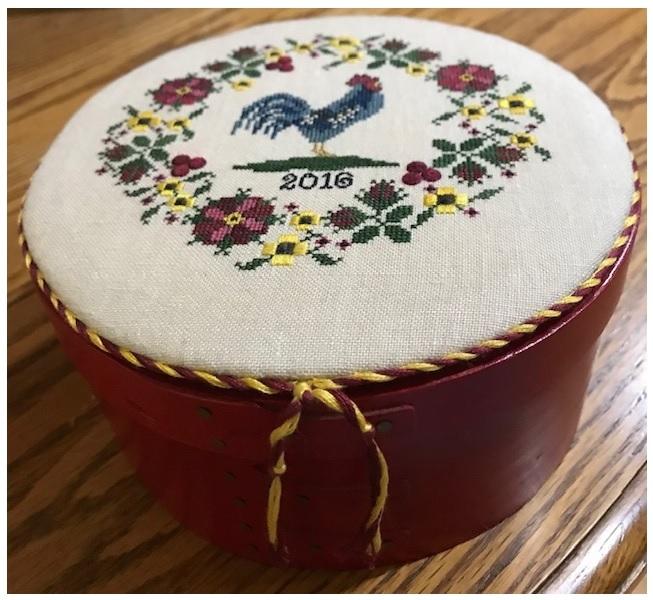 Delaware Inspiration Ornament - Cross Stitch Pattern