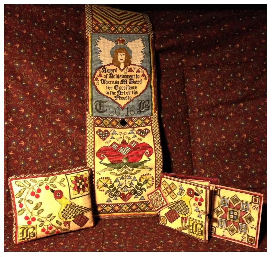 A Fraktur Huswif PT 1 - Cross Stitch Pattern