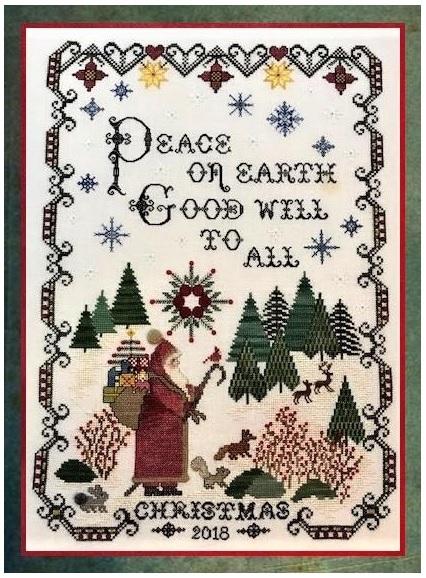 Belsnickle's Christmas Journey - Cross Stitch Pattern