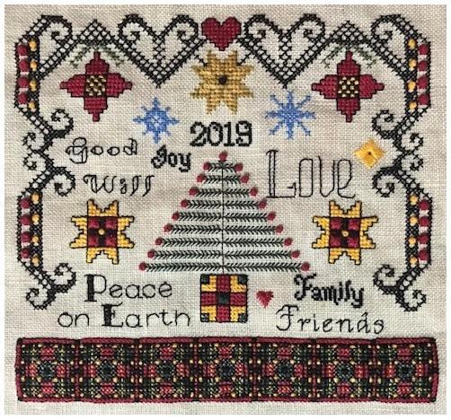 Belsnickle's Christmas Wishes - Cross Stitch Pattern