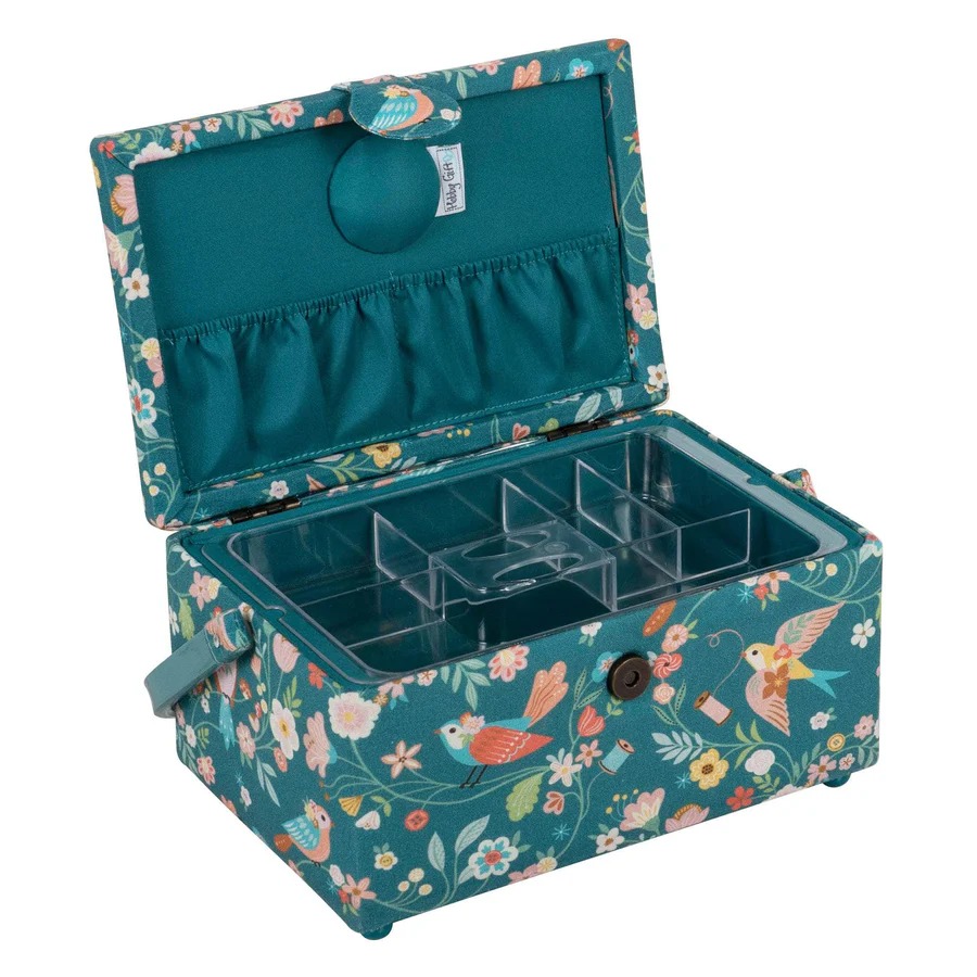 Bird Aviary Medium Sewing Box