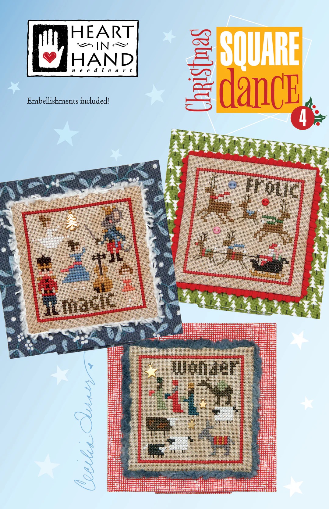 Christmas Square Dance Part 4 - Cross Stitch Pattern