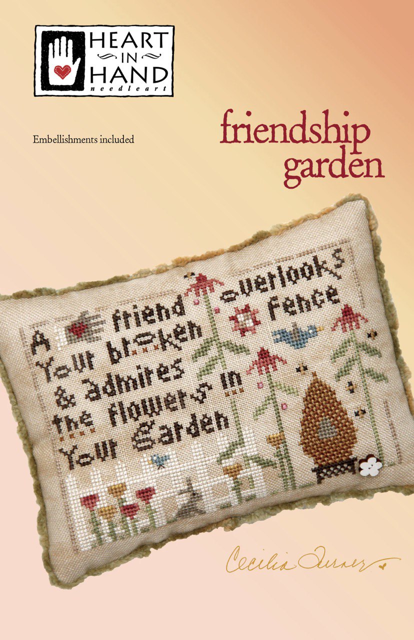 Friendship Garden - Cross Stitch Pattern