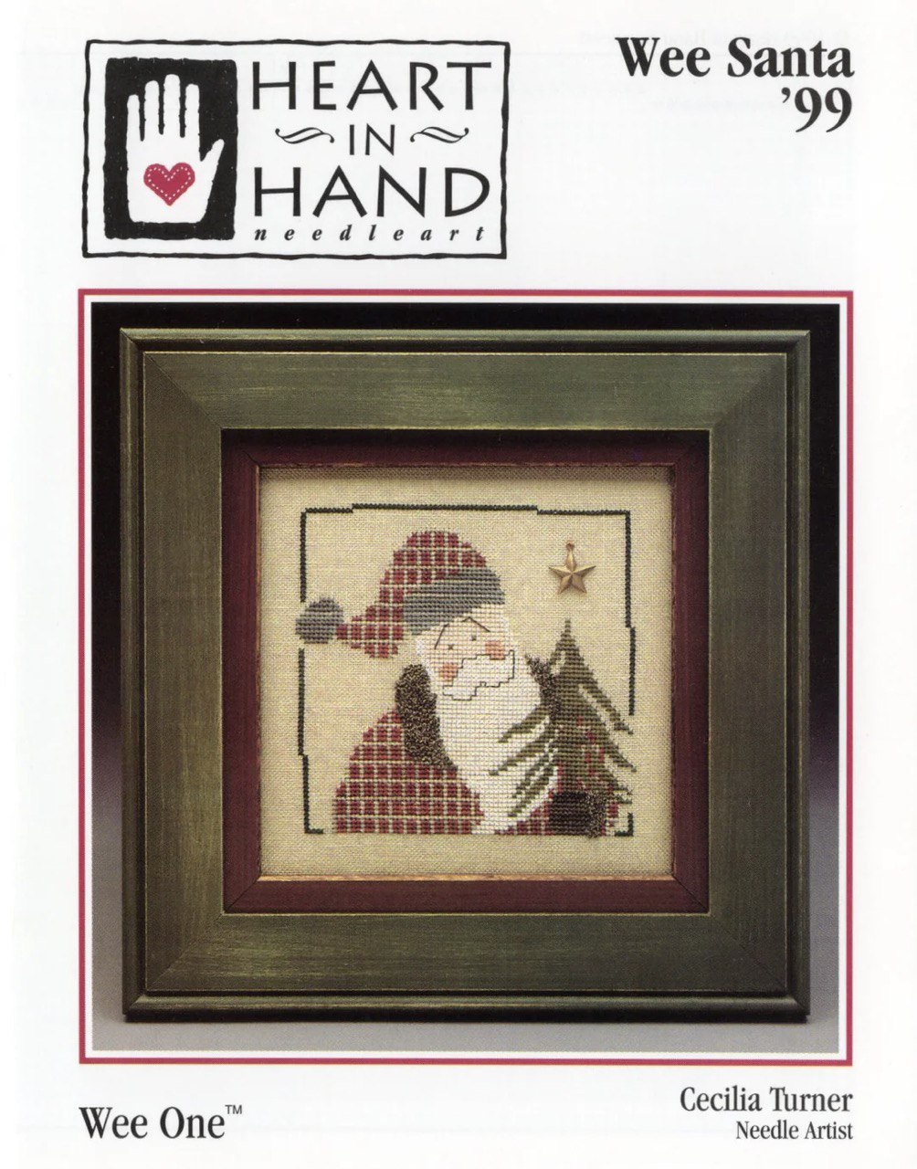 Wee One Santa 1999 - Christmas Cross Stitch Pattern