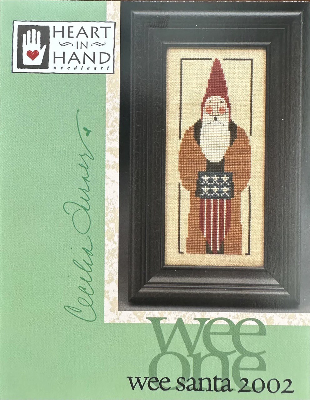 Wee One Santa 2002 - Christmas Cross Stitch Pattern
