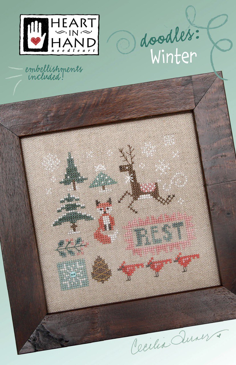 Doodles - Winter - Cross Stitch Pattern