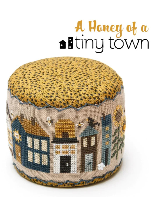 A Honey of a Tiny Town - Cross Stitch Pattern