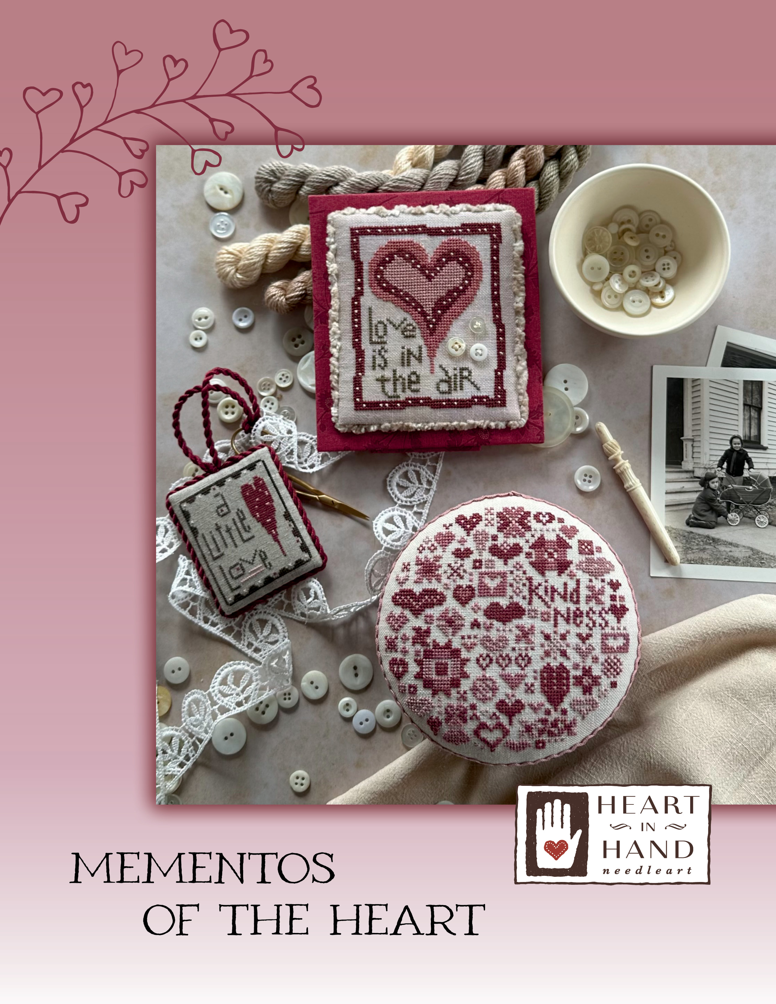Mementos of the Heart - Cross Stitch Pattern