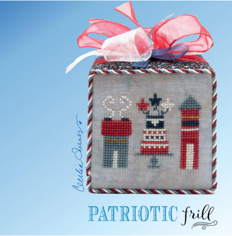 Patriotic Frill - Cross Stitch Pattern