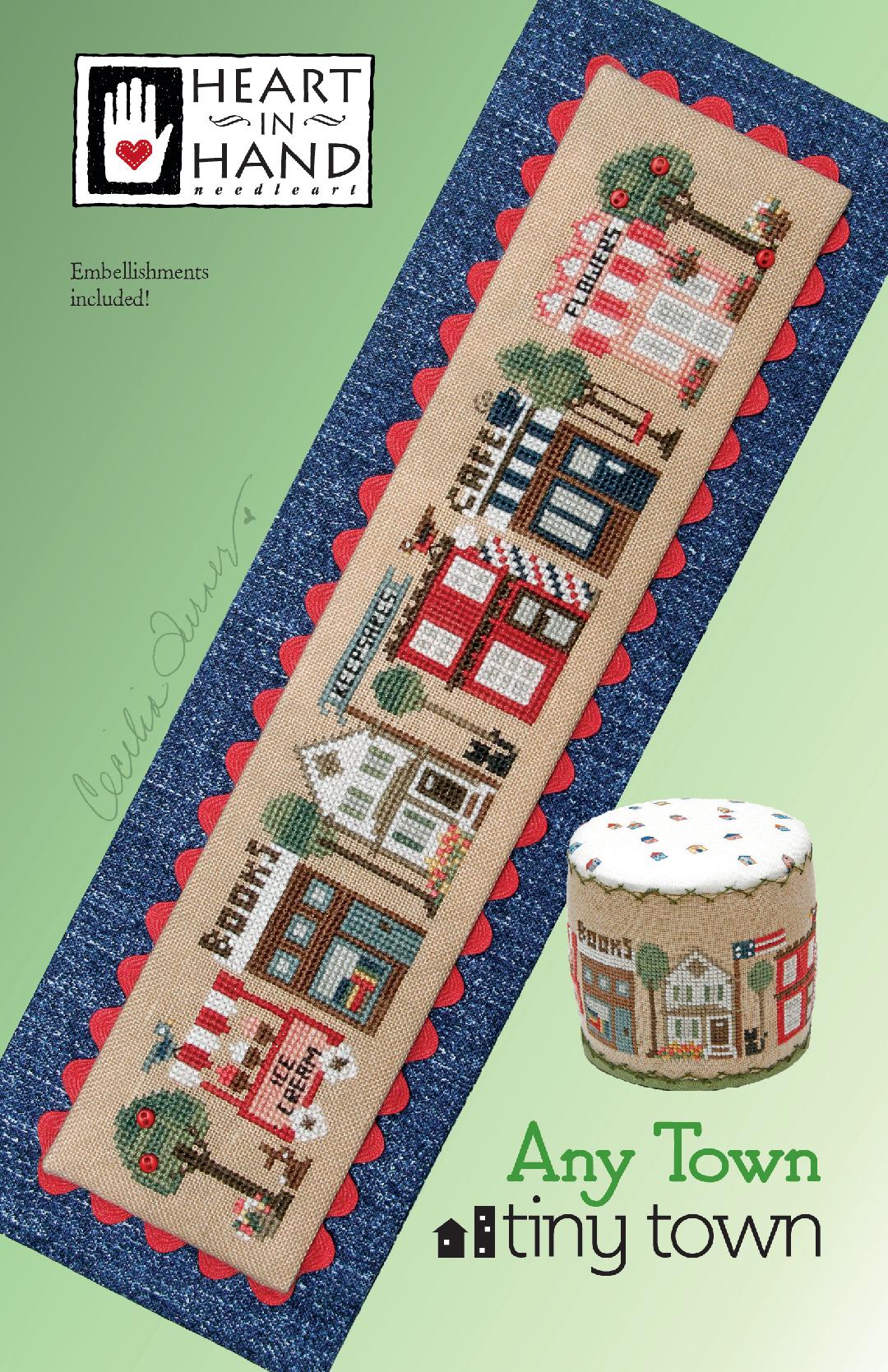Any Town Tiny Town - Cross Stitch Pattern