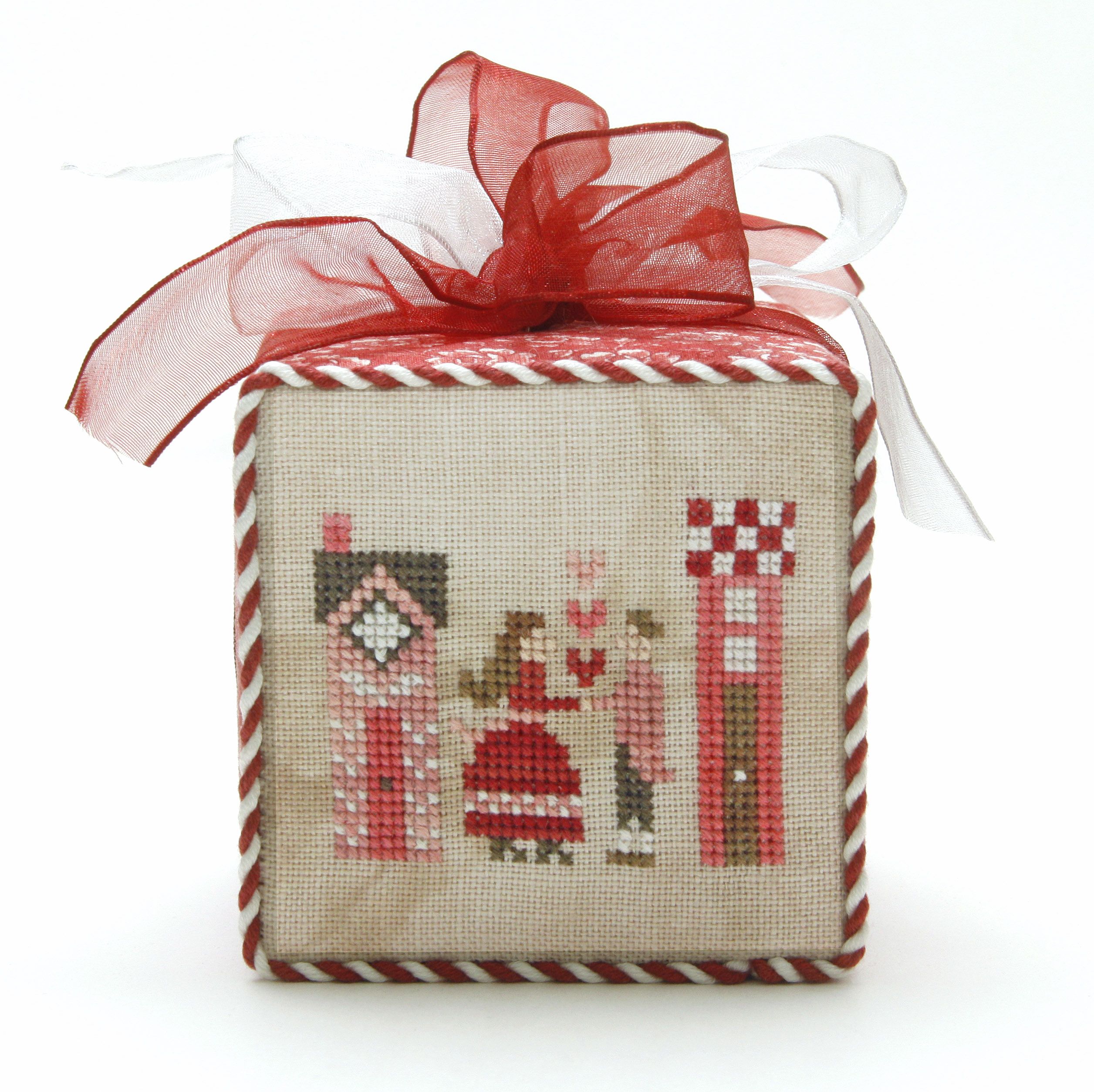 Big-Hearted Frill - Valentines Cross Stitch Pattern