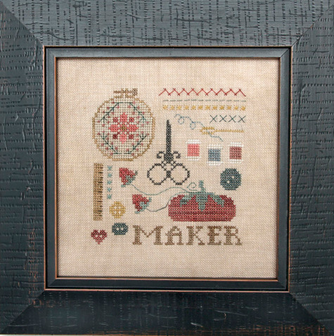 Doodles - Maker  - Cross Stitch Pattern