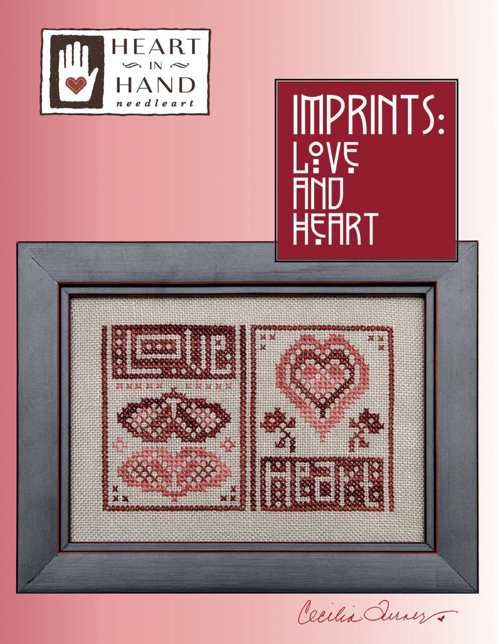 Imprints - Love And Heart - Cross Stitch Pattern