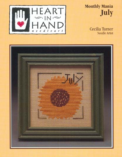 Monthly Mania July - Cross Stitch Pattern
