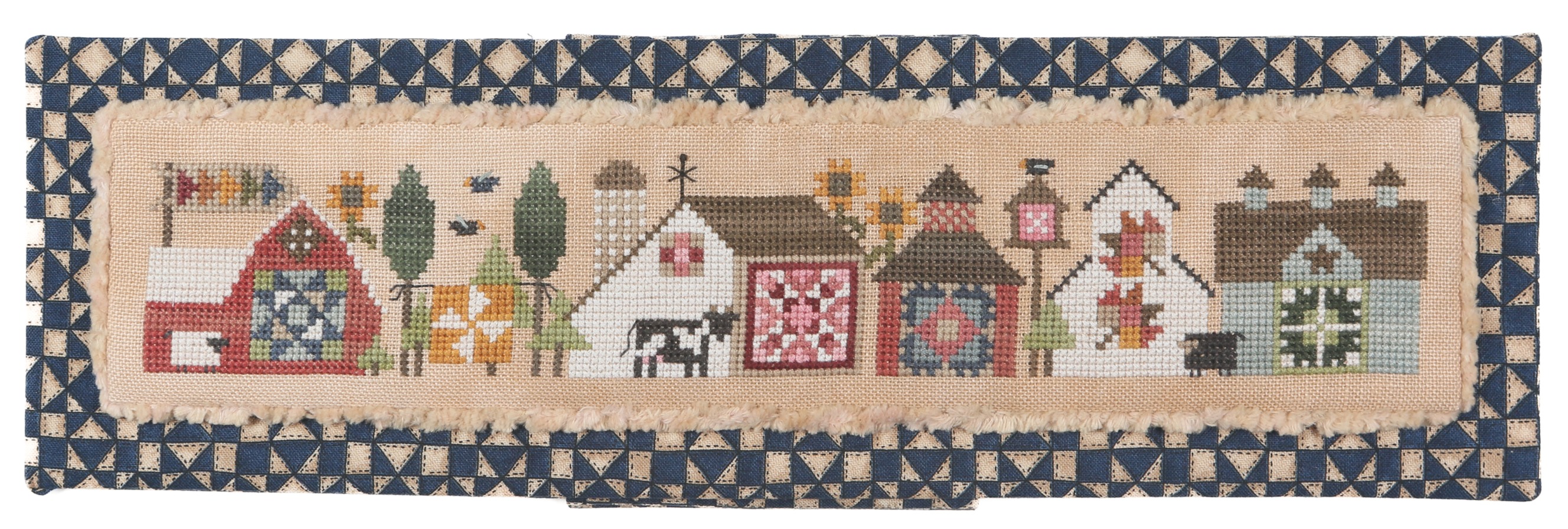 Quilted Tiny Town - Cross Stitch Pattern