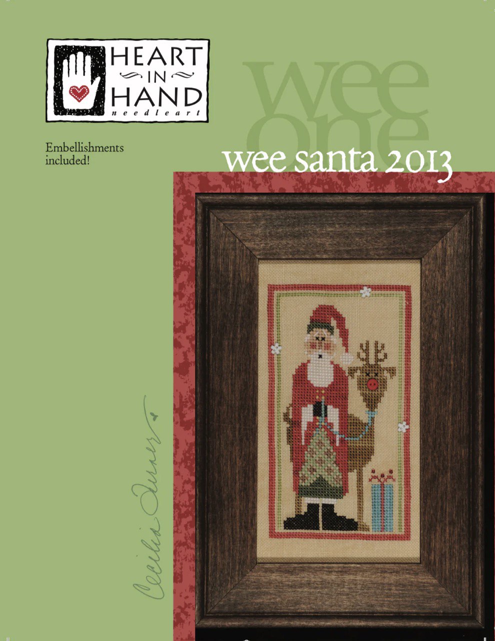 Wee Santa 2013 - Christmas Cross Stitch Pattern