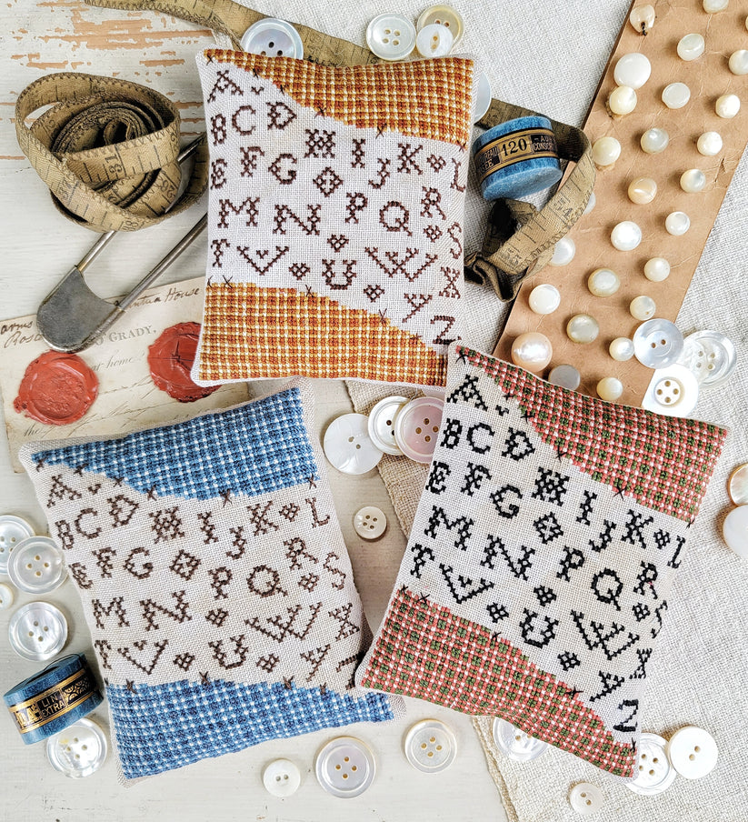 Homespun Hearts - Cross Stitch Pattern