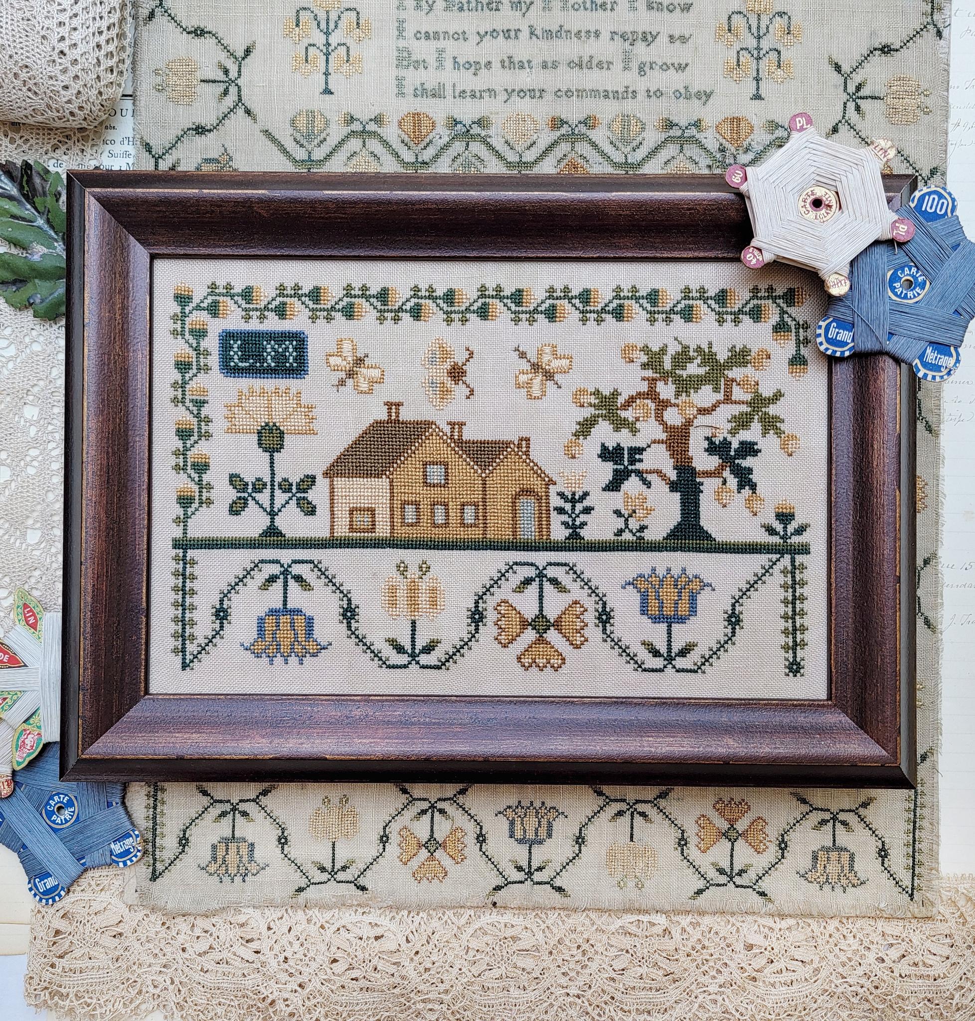 Golden Sampler Fragment - Cross Stitch Pattern