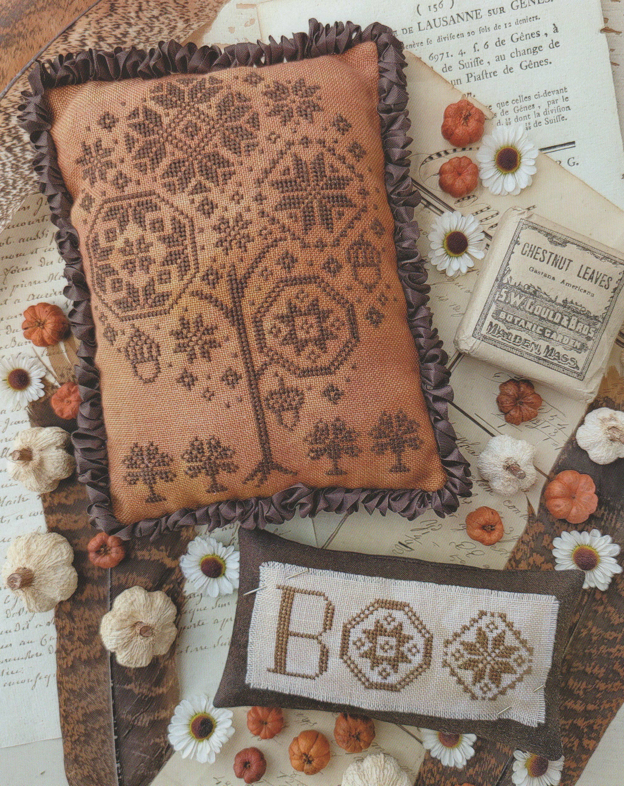October Quakers - Cross Stitch Pattern