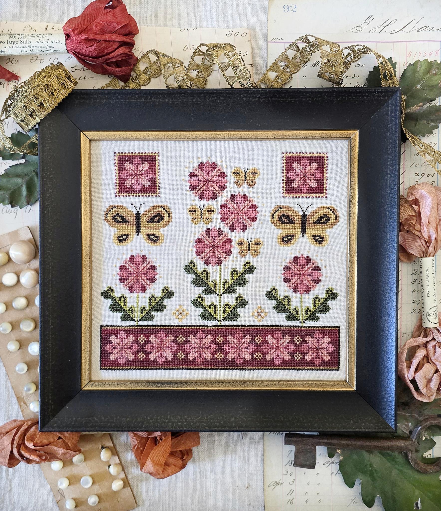 Fanciful Flowers - Cross Stitch Pattern