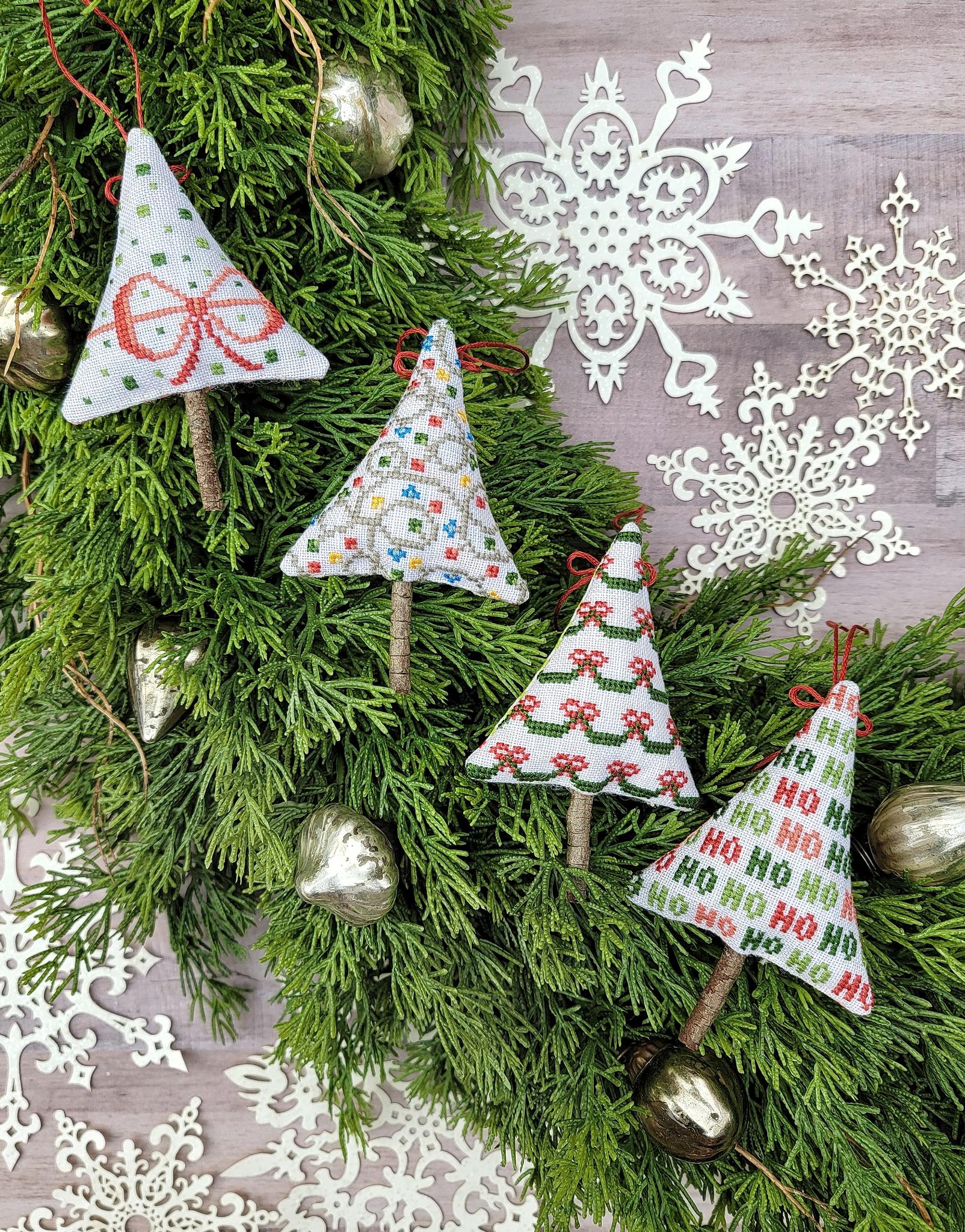 Festive Mini Trees - Christmas Cross Stitch Pattern