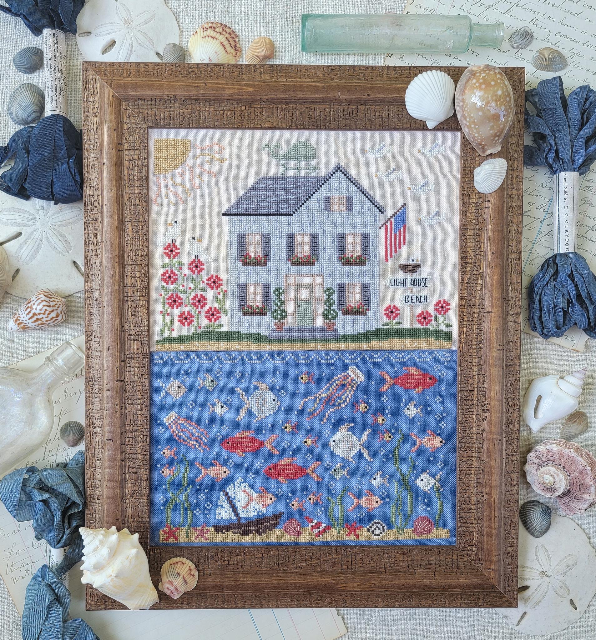 Seaside - Cross Stitch Pattern