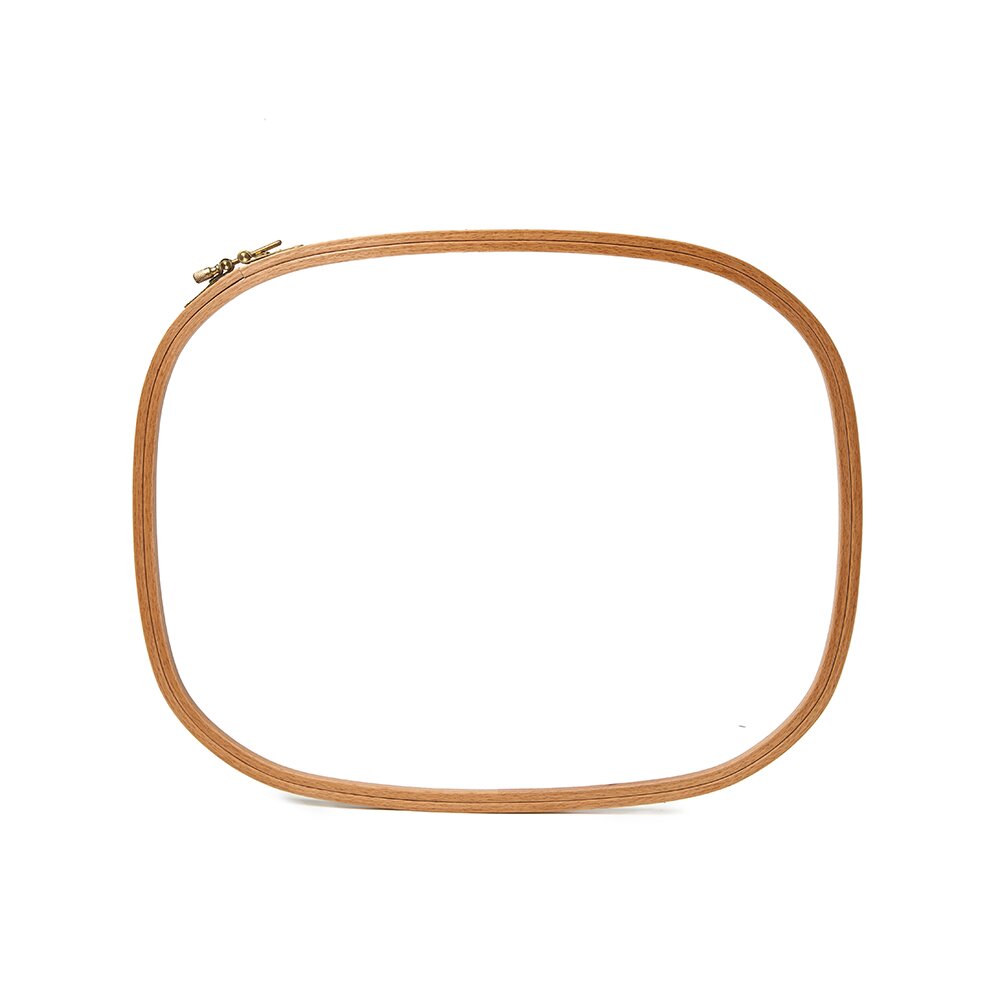 Wooden Embroidery Hoop - 16.75" x 12" Square