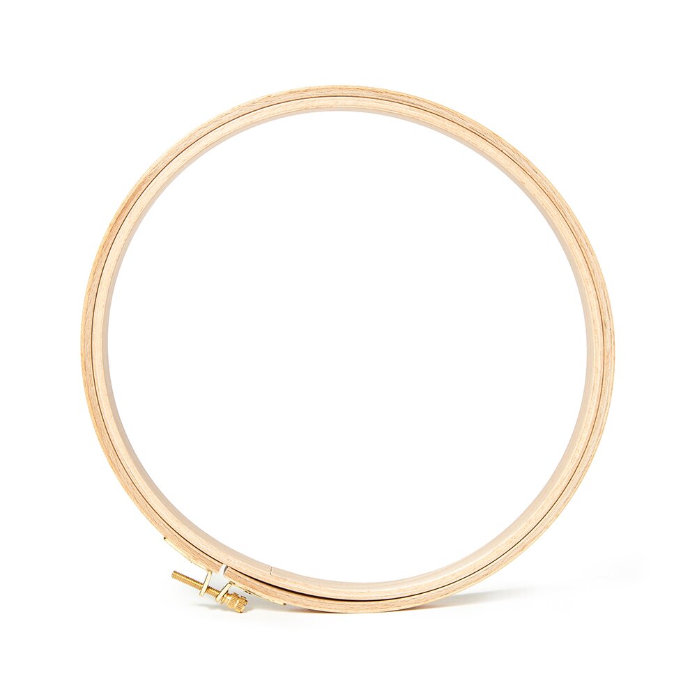 Round Wooden Embroidery Hoop 8.5" Medium