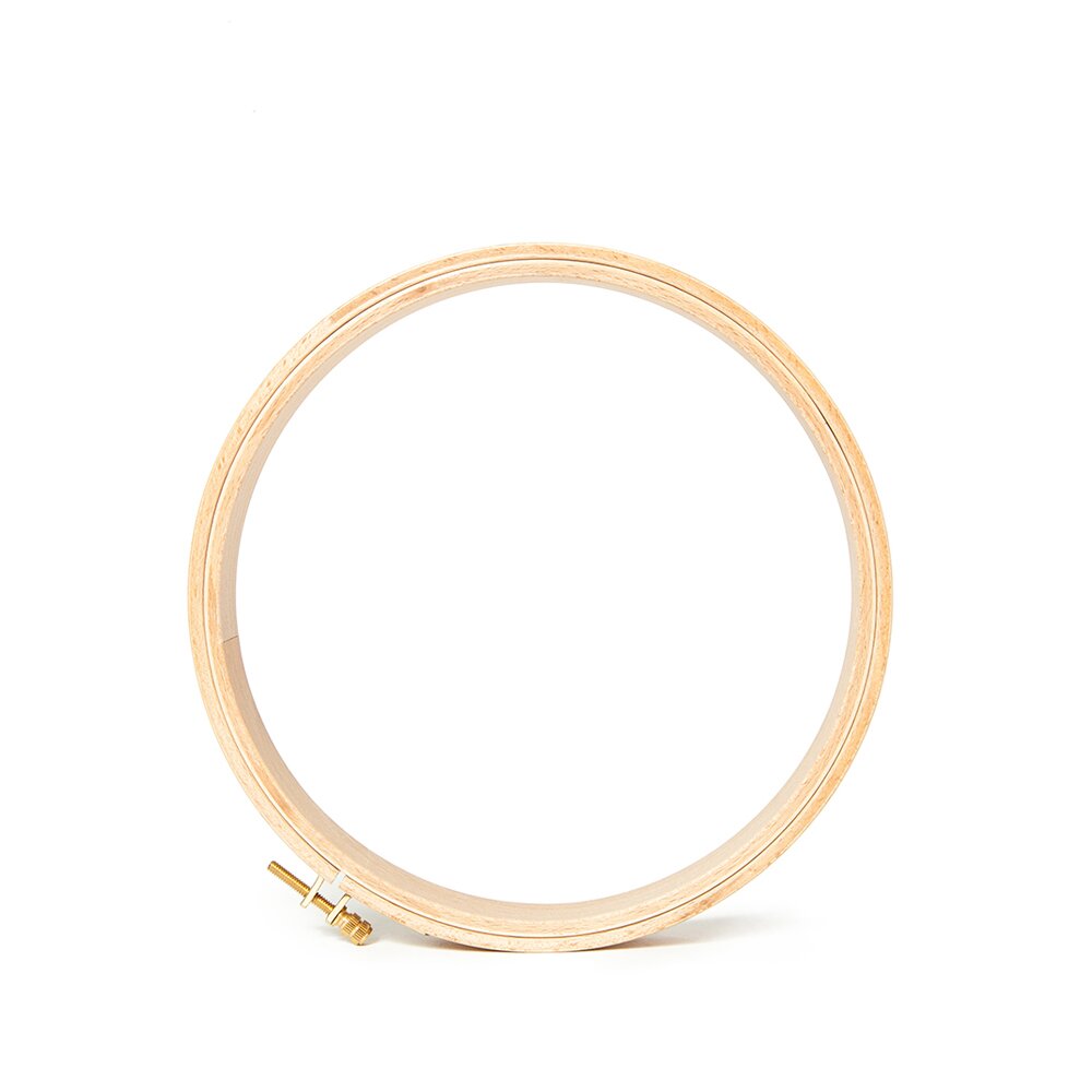 Round Wooden Embroidery Hoop 7" Large