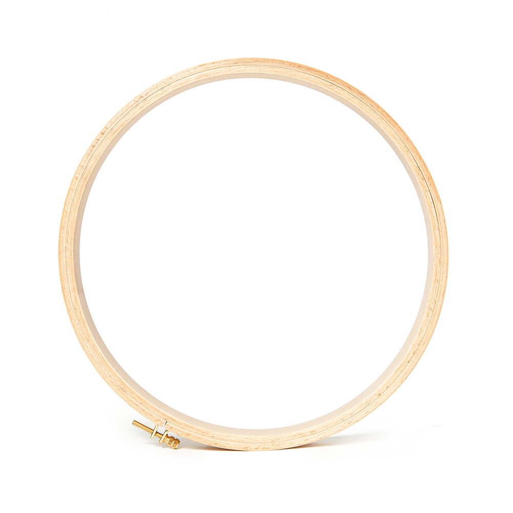 Round Wooden Embroidery Hoop 10" Large