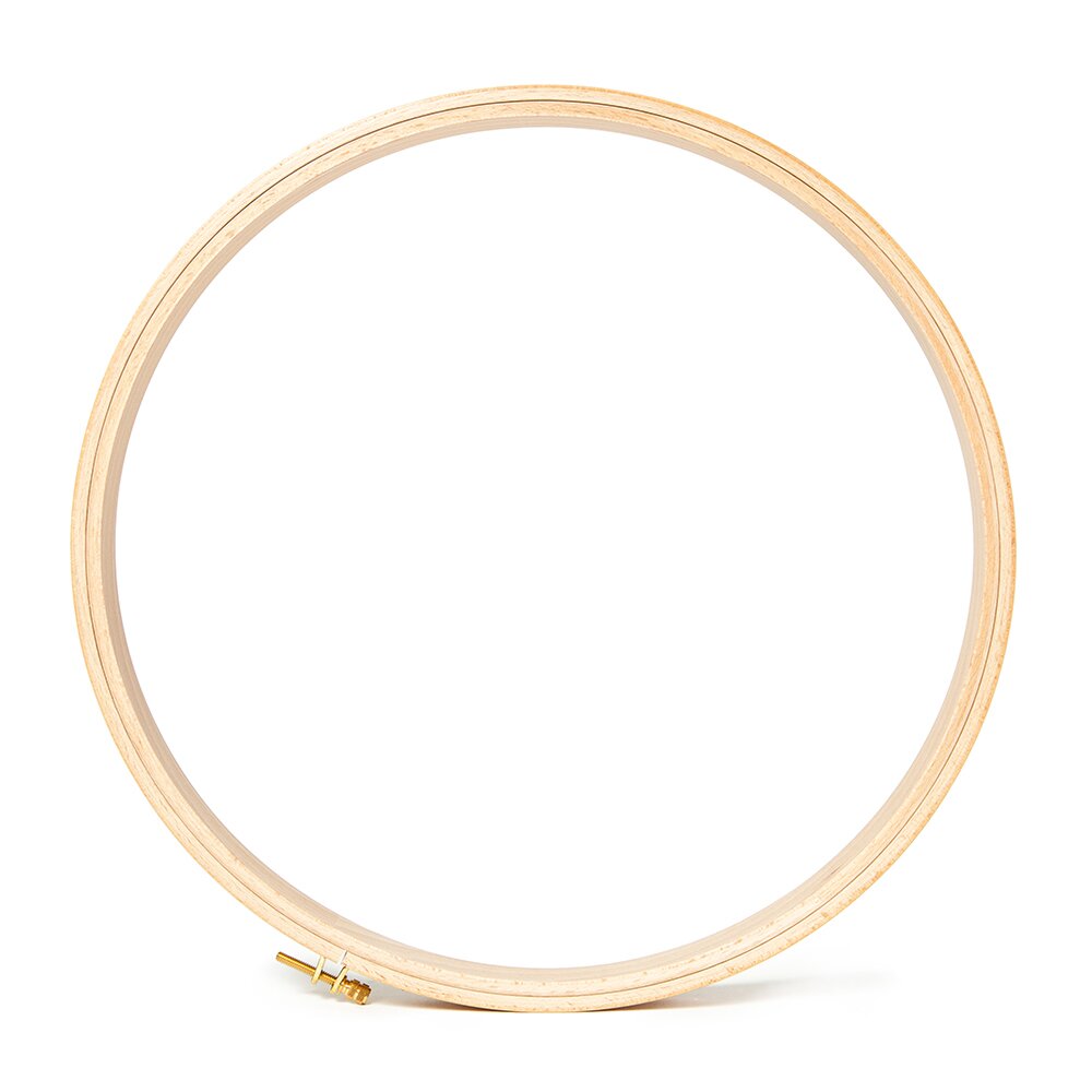 Round Wooden Embroidery Hoop 12" Large