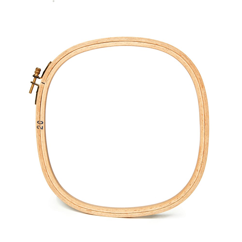 Square Wooden Embroidery Hoop 8.5"