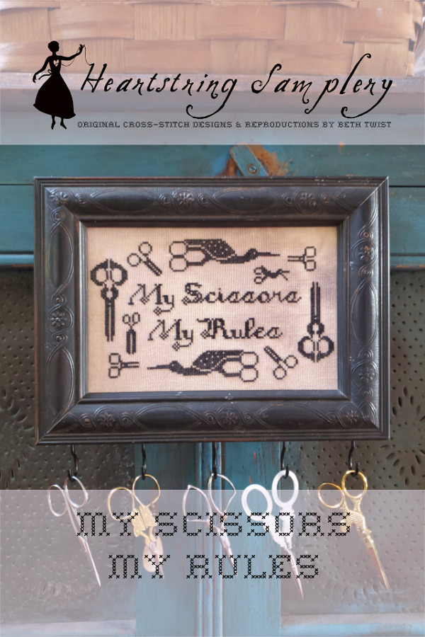 My Scissors My Rules - Cross Stitch Pattern