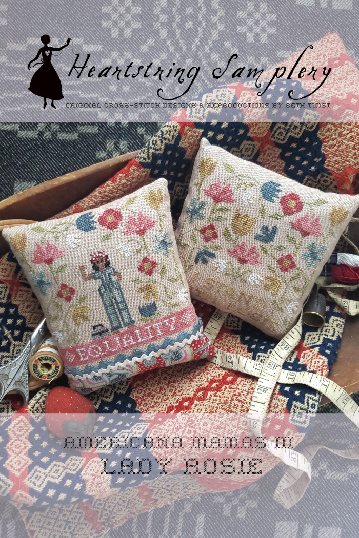 Americana Mamas III Lady Rosie - Cross Stitch Pattern