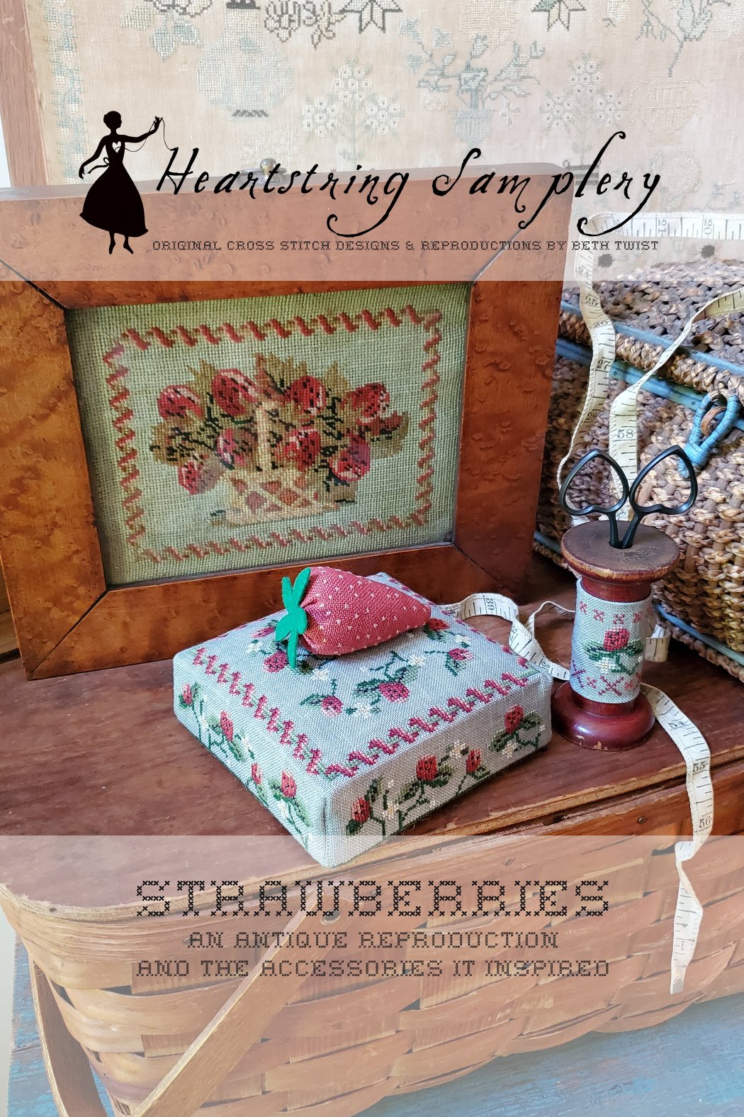 Strawberries - Cross Stitch Pattern