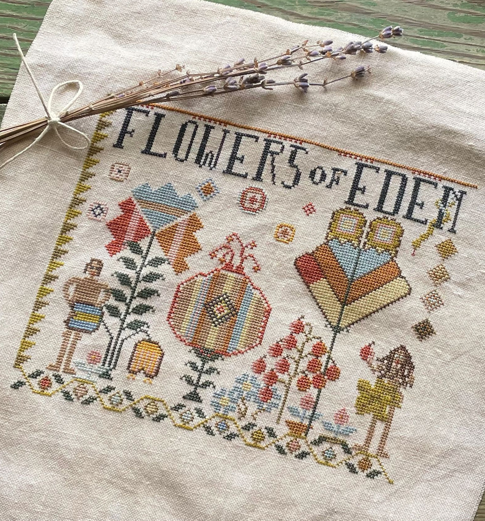 Flowers of Eden - Cross Stitch Pattern
