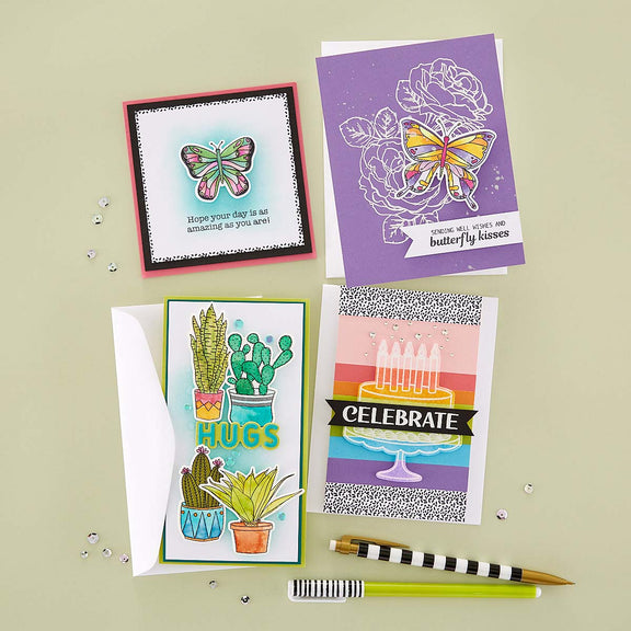 Ranger Butterfly Kisses - Clear Stamp 