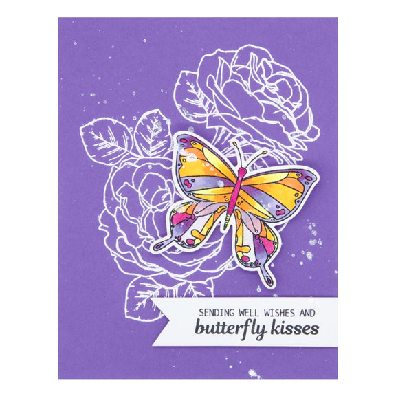 Ranger Butterfly Kisses - Clear Stamp 