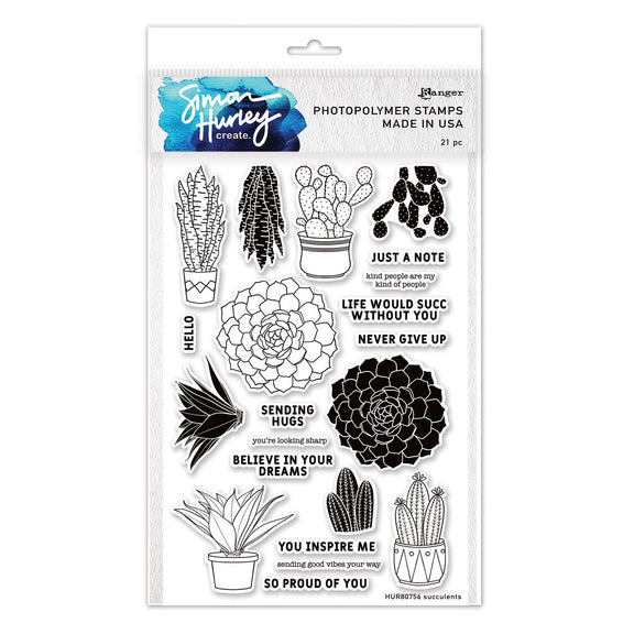 Ranger Succulents - Clear Stamp 